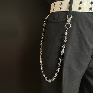 刺雾征途FogPierceX魔杖合金裤链vintage腰链挂包配饰朋克嘻哈风