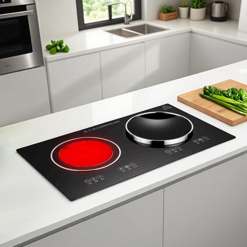 7000W家用大功率嵌入式凹面商用炉双灶炒菜电磁灶猛火爆炒灶电磁,厨房电器,商用台式电磁炉/电陶炉,淘宝优惠券,粉丝福利购,淘宝优惠卷