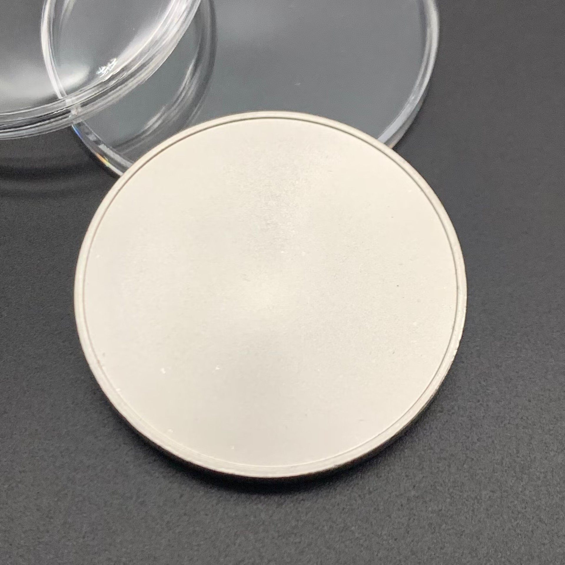 激光雕刻空白纪念币DIY刻字沙面纪念章LOGO印刷个性创意礼品