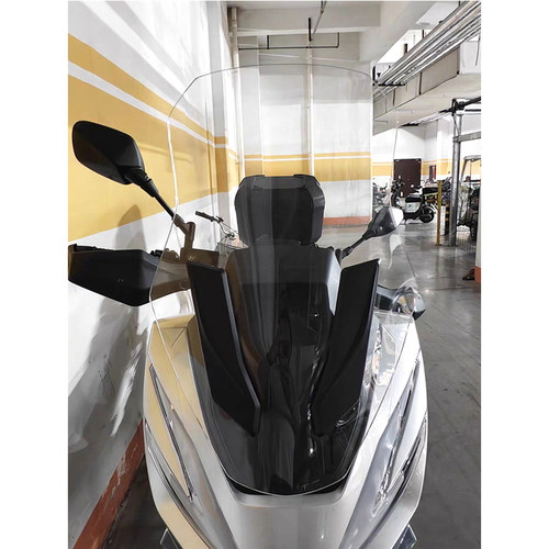 适用于光阳赛艇X350改装加高挡风玻璃X350风挡挡雨板配件风罩