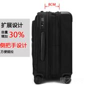 正品 箱出德国弹口道尼龙行李箱20寸登帆机牛津布布旅行箱可扩展拉