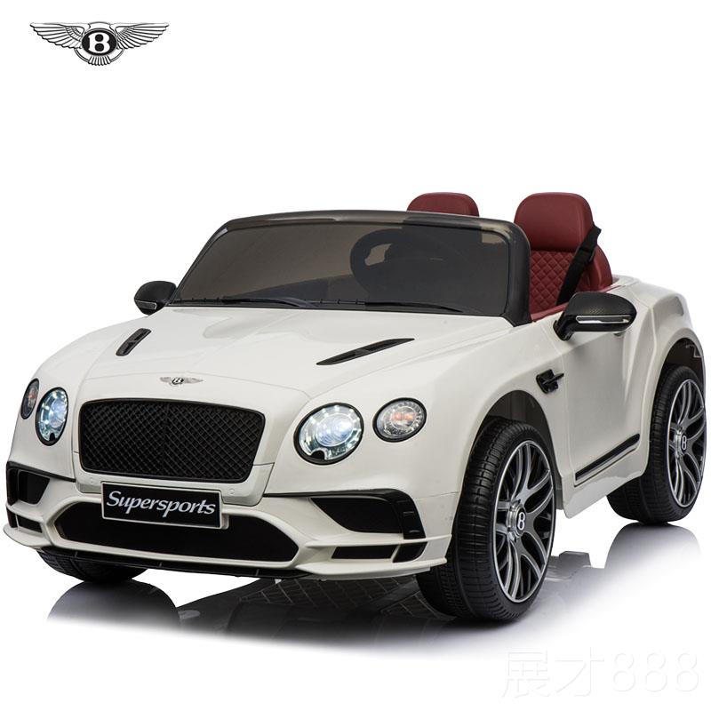 正品AUSB儿A宾利童电动车四轮遥控童车婴儿I摇摆汽N车小孩可坐人