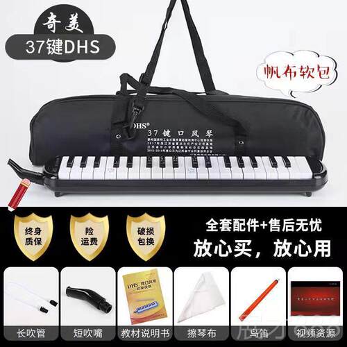 正品DHS口风琴32小键37用键儿童初学者幼儿学生初中人成专业口吹