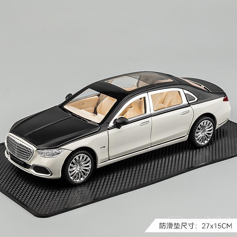 正品大奔收s60车模儿童具车男孩汽车模型仿真合金藏玩车8载摆件送