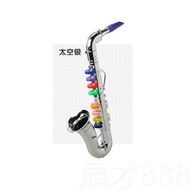 正品模儿童彷音真八音萨克宝宝斯启蒙益智早教乐器不可吹奏型乐玩