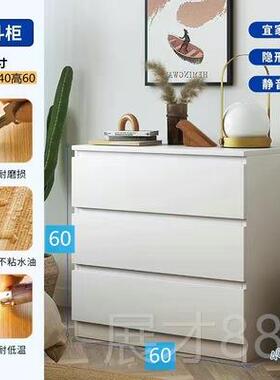 正品柜黑色抽实木斗柜收家用卧室纳柜五斗柜简约现代屉多层储物电