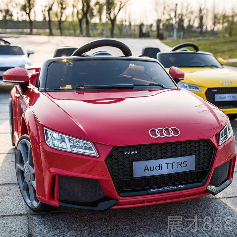 正品奥儿迪儿童车电动瓶玩具汽车可坐人四轮四驱宝宝孩小子婴电遥