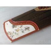 正品 乐 黑檀红木紫檀学挖嵌彩贝螺钿绢画专初学业教演奏扬州古正品