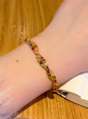 多巴胺彩虹手链闺蜜礼物