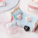 可露露「蕾系爱心」任天堂switch遥杆帽oled NS2手柄硅胶摇杆套