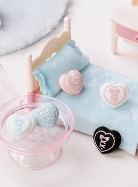 可露露「蕾系爱心」任天堂switch遥杆帽oled NS2手柄硅胶摇杆套