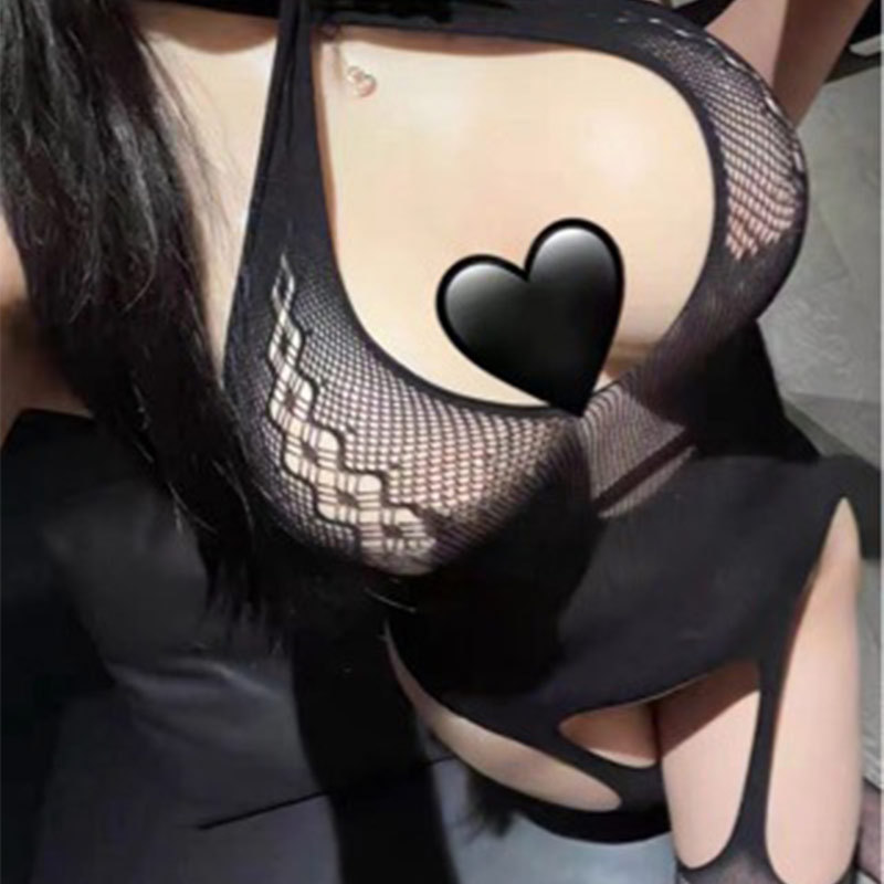 含羞蓓蕾!情趣性感显瘦网袜纯欲系御姐气质破洞连体丝袜全身可撕
