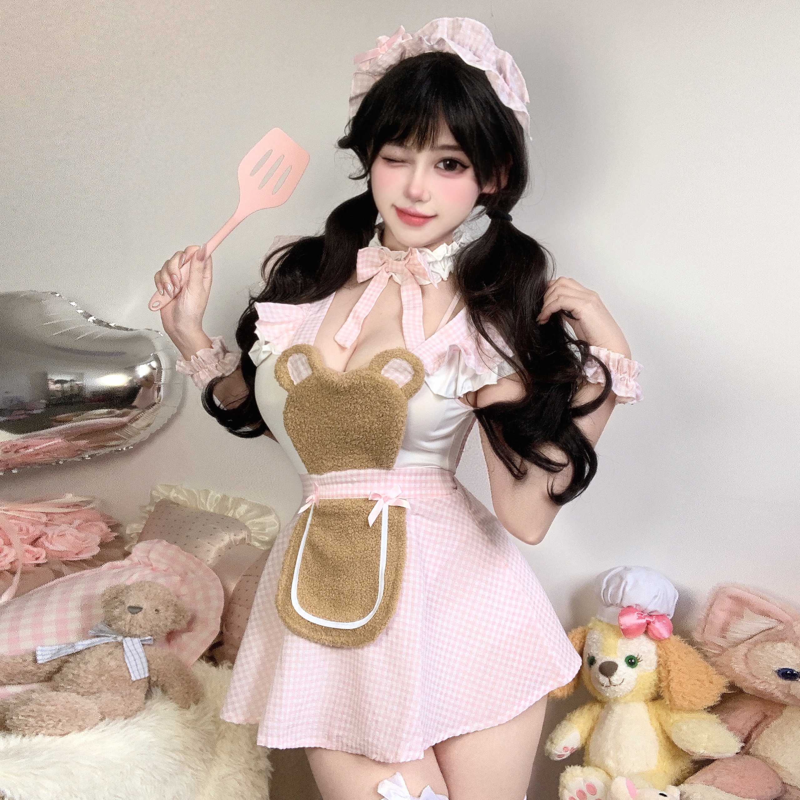 女仆女装cos服性感内衣情感禁欲系小胸制服黑丝女佣情调趣套装