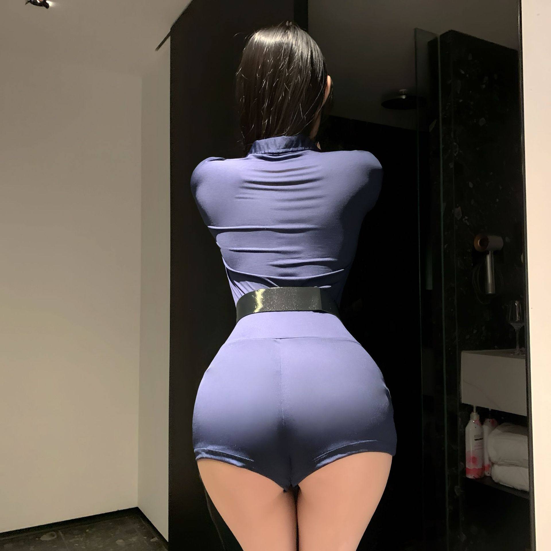 2026新款女警御姐制服套装情侣趣味角色扮演内衣cos服女教官qqny