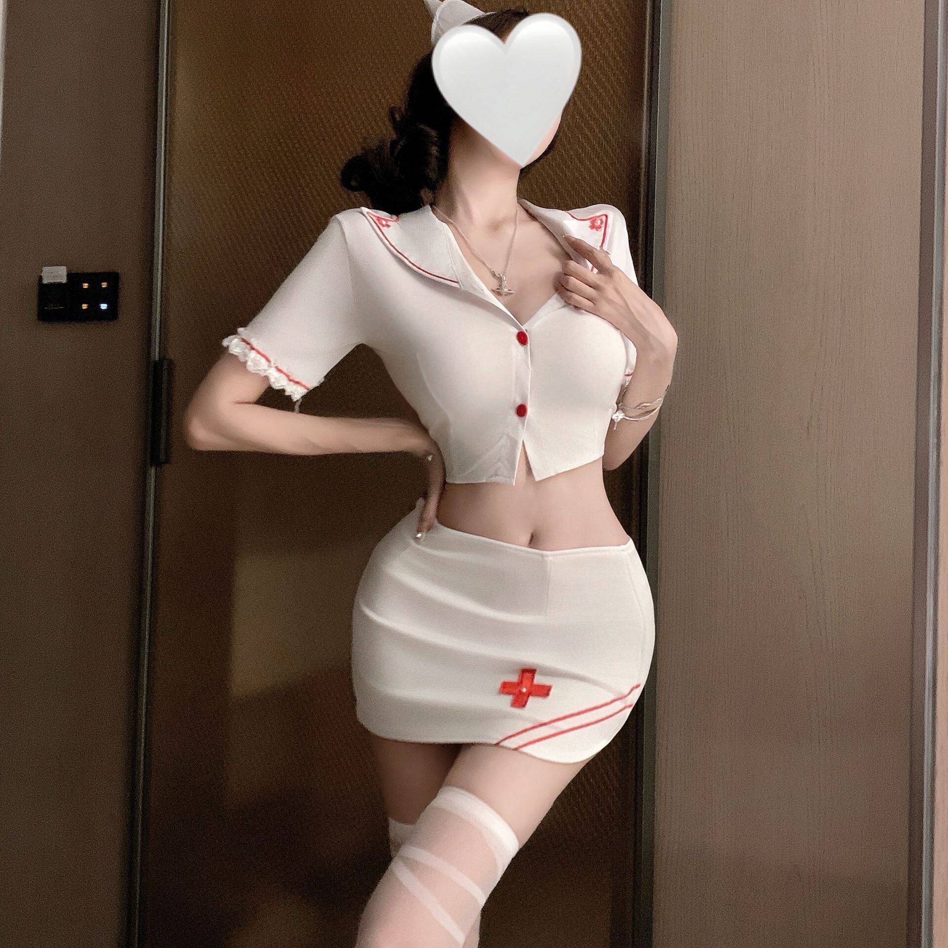 性感护士制服套装纯欲风cosplay角色扮演免脱诱惑包臀裙2026新款