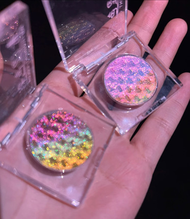 青涩色彩幻彩闪粉眼影 高浓度编织变色龙眼影1.4g