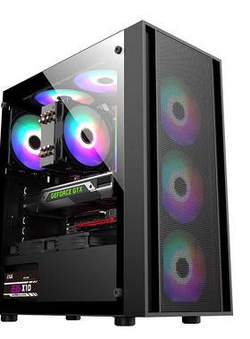 X99双路机箱至强主机EATX大主板支持长显卡游戏搬砖台式电脑装机