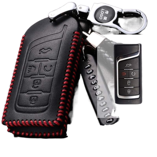广汽传奇传祺gs8改装真皮钥匙套2020款GM6/GM8/GS7传琪包套19款GS