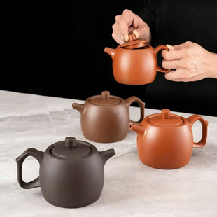 宜兴紫砂壶大容量茶壶家用办公泡茶壶单壶陶瓷手工功夫茶壶茶具杯