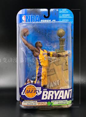 NBA球星湖人队詹姆斯23麦克法兰科比篮球架手办乔丹模型玩具礼物