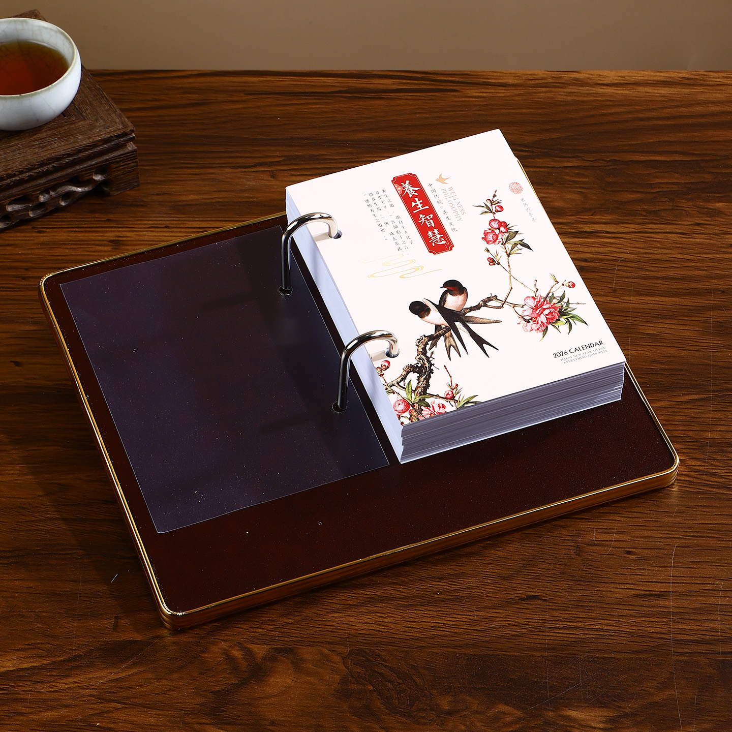 日历2026马年商务桌面摆件