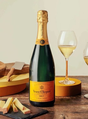 法国原瓶进口凯歌皇牌香槟Veuve Clicquot干型起泡酒正品行货