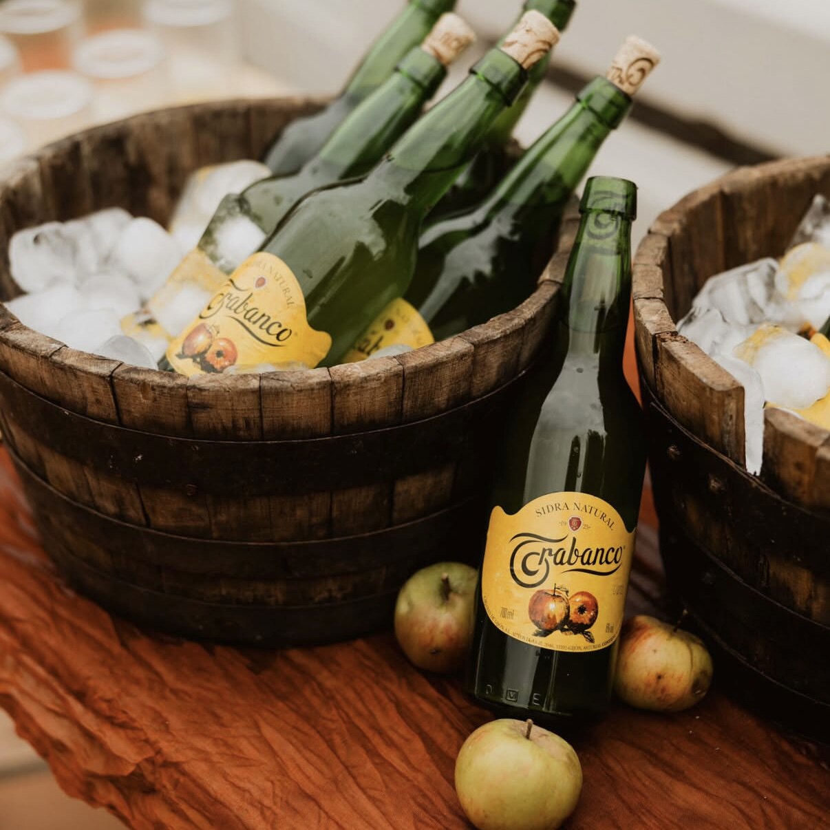 0糖酸酸爽解腻 西班牙原瓶进口拉板客Trabanco低度微醺干型苹果酒