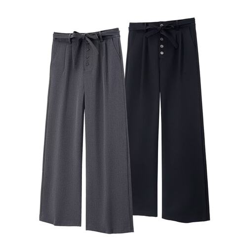 Oclin剑道双褶西裤053