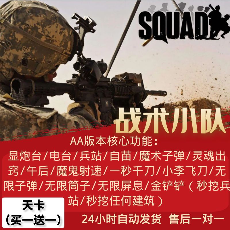 战术小队squad丝瓜科技辅助