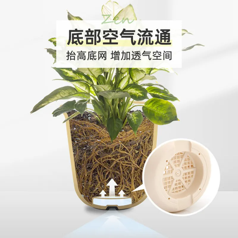 花盆树脂兰花爱丽丝绿萝iris塑料爱丽思加厚长钵大深盆加仑
