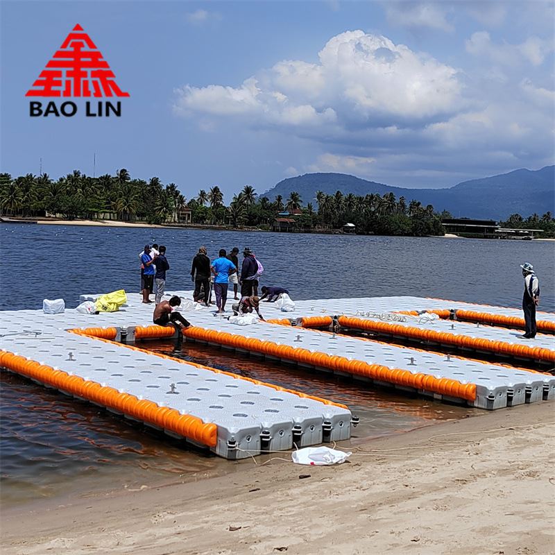 广州厂家直销双体浮筒水上平台游艇码头网箱养殖专用浮筒