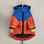 宠物狗狗冲锋衣泰迪比熊网红秋冬新款 雪瑞纳小型犬防风衣服外套