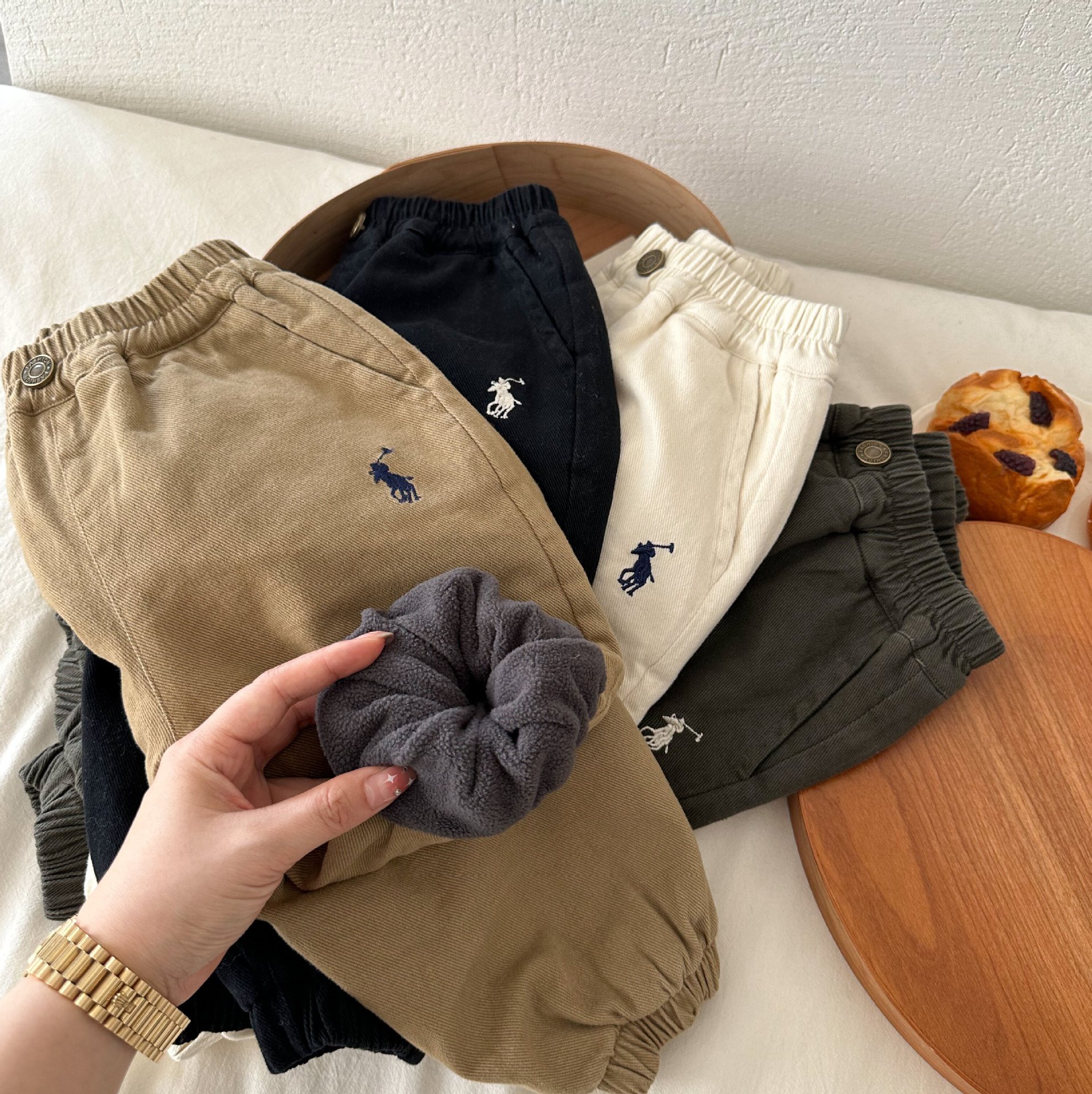 男童深冬加厚休闲裤保暖长裤