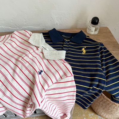 韩版男童Polo衫宽松T恤