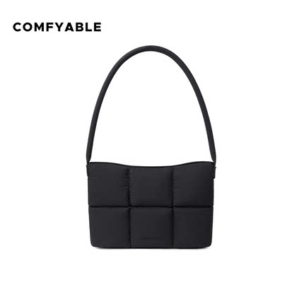 Comfyable腋下包女式磁吸单肩包通勤简约轻便适用iPadmini7/6黑色