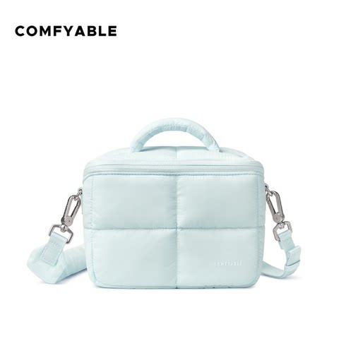 Comfyable相机收纳包斜挎相机包旅行便携适用富士理光佳能ccd蓝色
