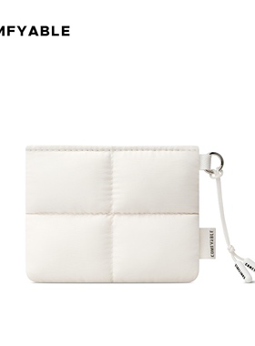 Comfyable耳机包适用AirPods4/3保护套Pro3/2代收纳包磁吸小众简约尼龙白色