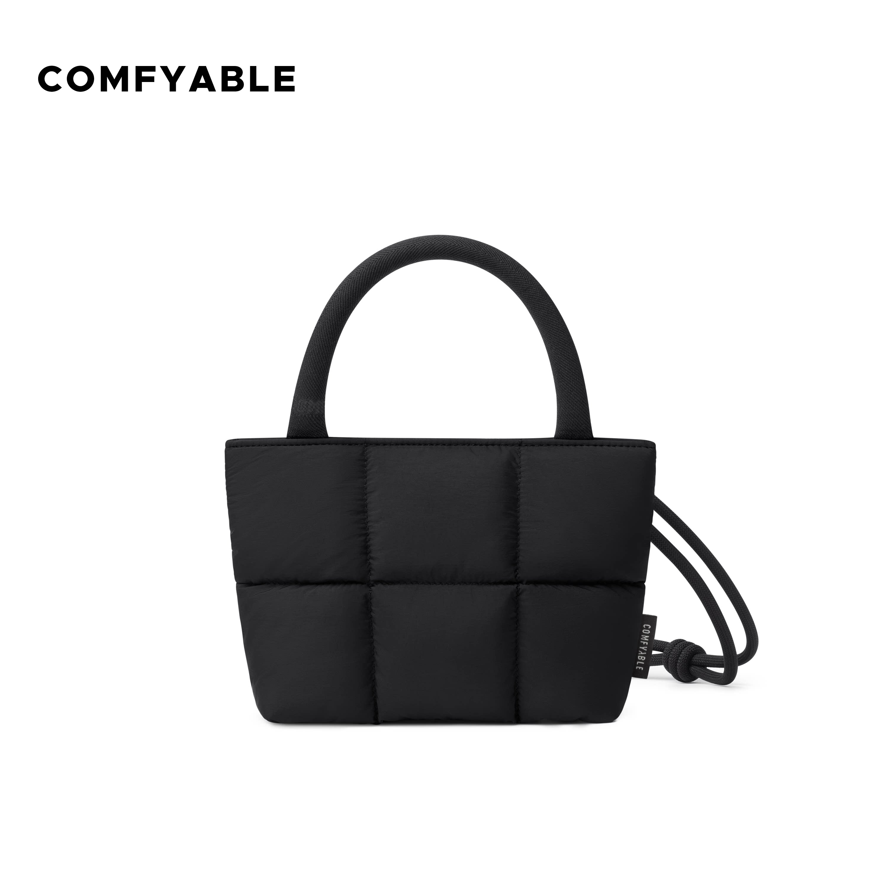 Comfyable手机包迷你小包斜挎收纳包手腕手拎包女磁吸时尚小众黑