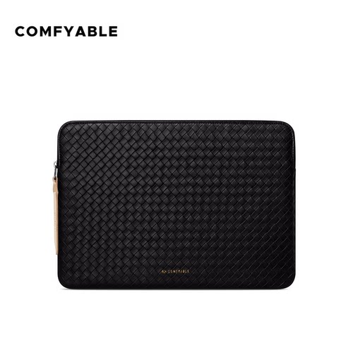 Comfyable编织款电脑包黑色