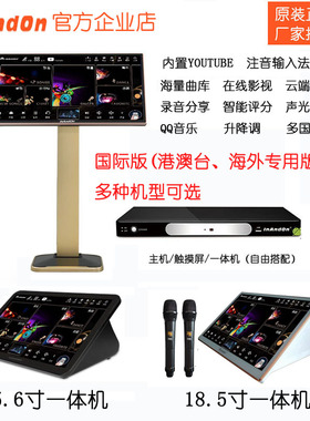 InAndon音王卡拉云点歌机一体机国际版唱歌机家庭KTV卡拉ok机厂家