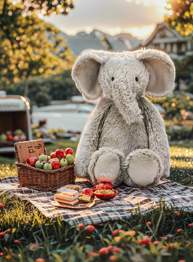 荷兰Happy Horse恩佐小象毛绒玩具安抚玩偶娃娃公仔儿童节日礼物