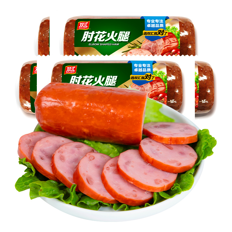 双汇旗舰店肘花火腿肉制品