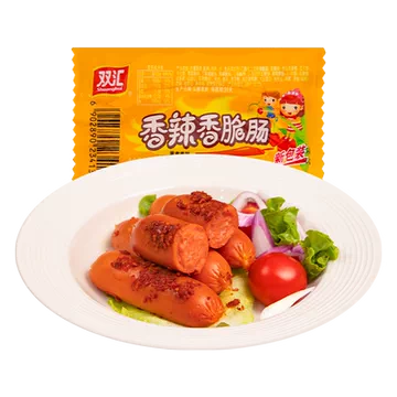 6.9到手40g*10根！双汇香辣香脆肠