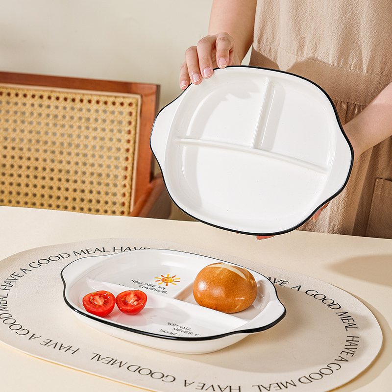 陶瓷分格211一人食减脂肥早餐