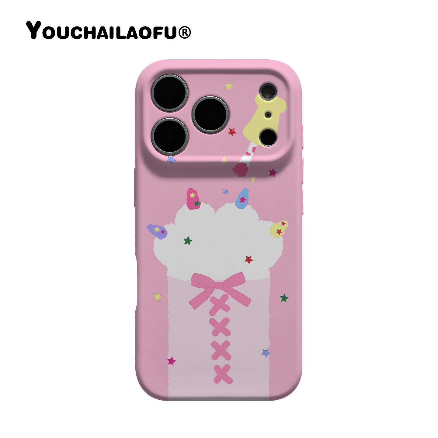 美式Y2K多巴胺猫猫爪适用iphone17promax手机壳涂指甲油的小猫16pro夏日粉色少女风苹果15全包14软壳13保护套