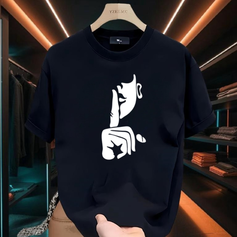 潮牌短袖t恤男夏季高街欧美人像印花体恤港风宽松大码半袖上衣服