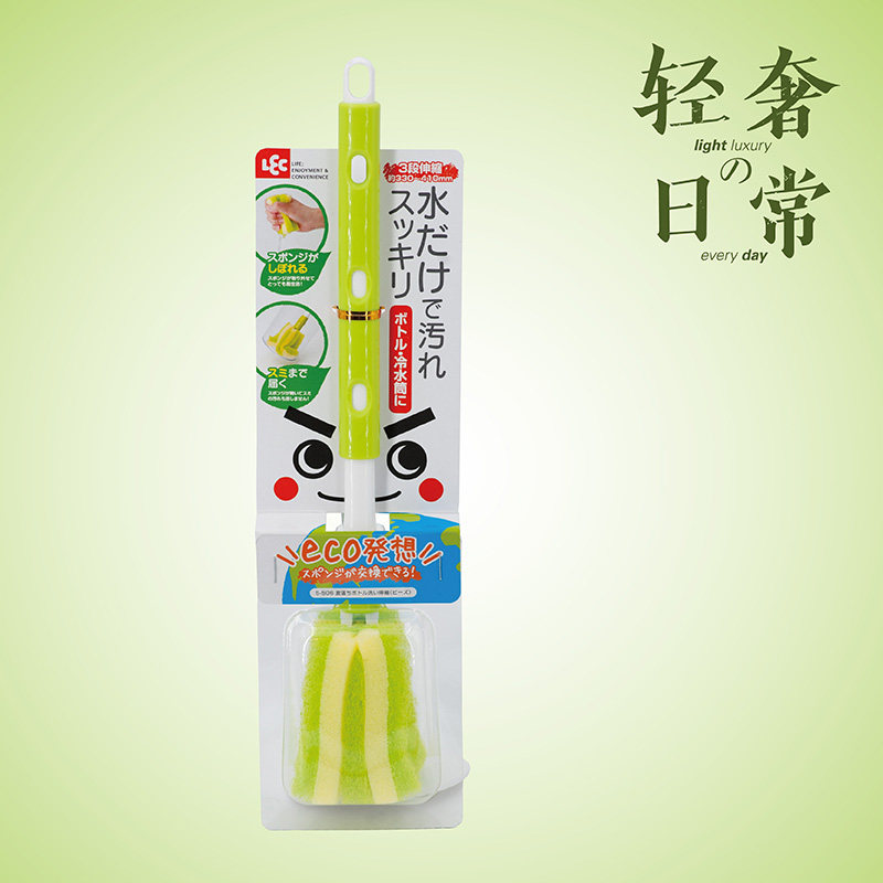 【国内仓】日本进口2件包邮特价LEC丽固纳米海绵擦饭盒瓶刷洗碗布