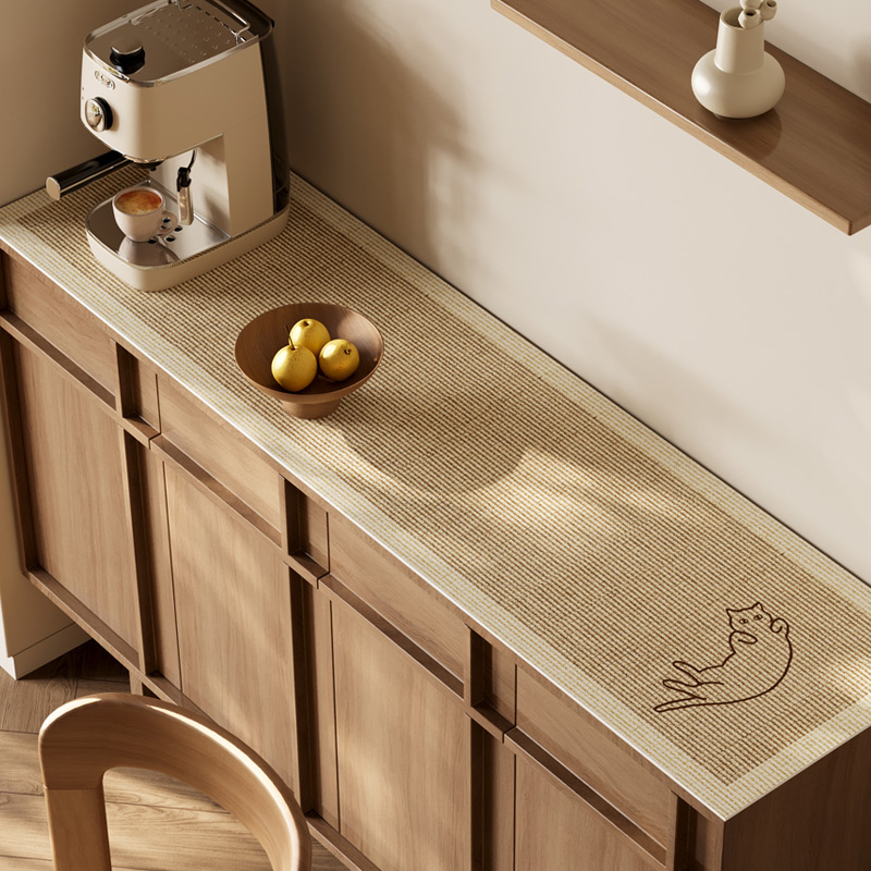 餐边柜桌垫防水防油免洗防烫