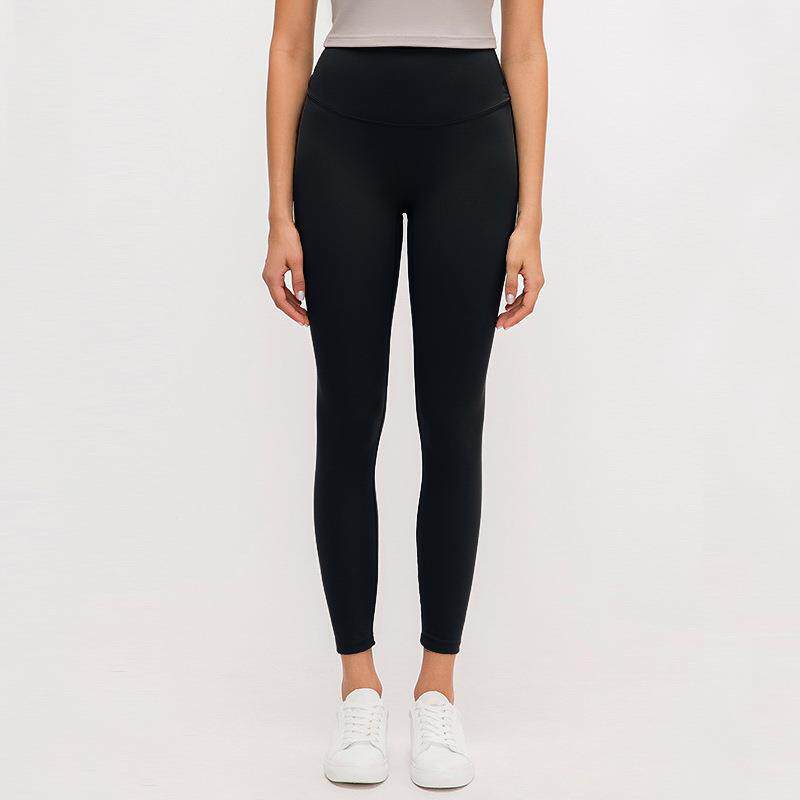 sweatpants no awkward thread high waist tight 运动裤高腰紧身