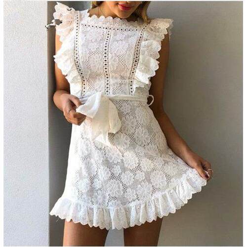 Water soluble lace dress水溶蕾丝连衣裙